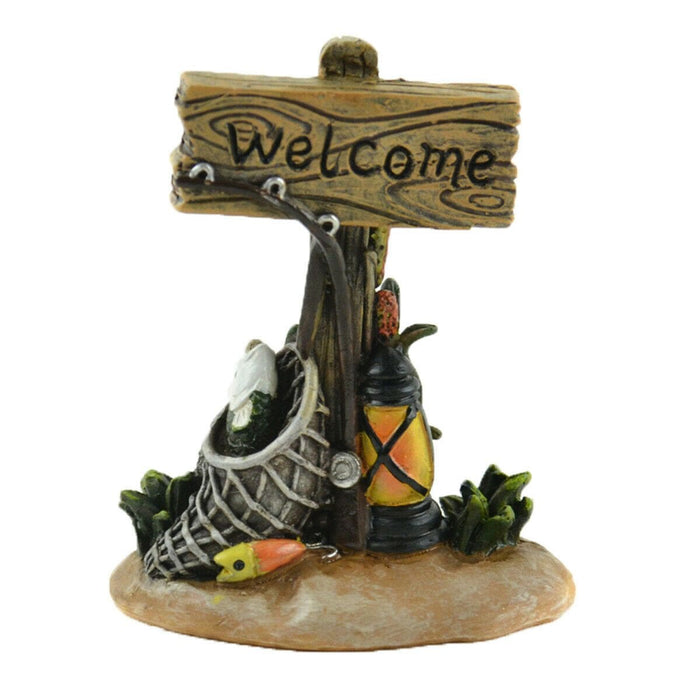 Fish Welcome Sign