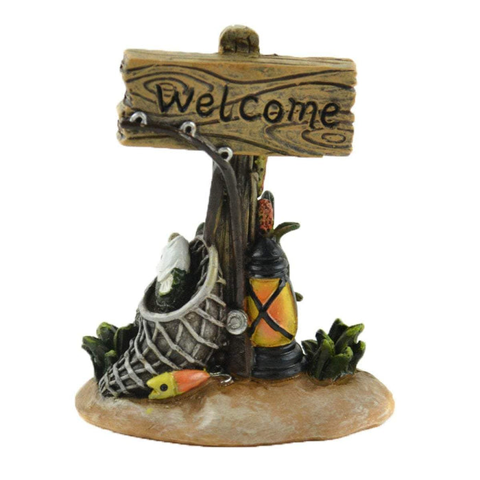 Fish Welcome Sign