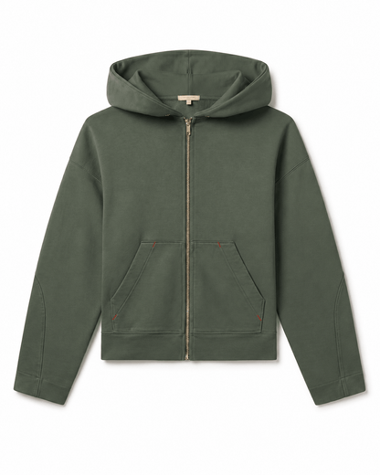 Beach Side Hoodie - Agave