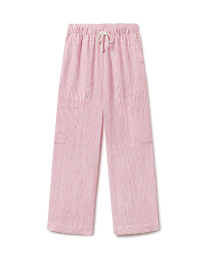 Carry On Pant - Coastal Stripe: Sweet Chili Heat / Coconut