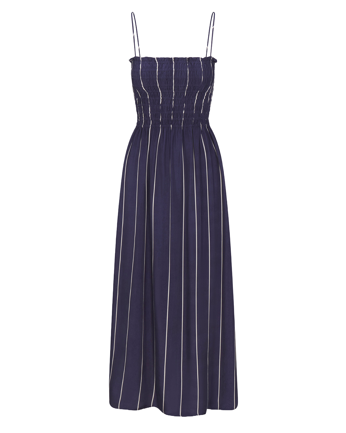 Cabana Maxi Dress - Holiday Stripe: Varsity / Coconut