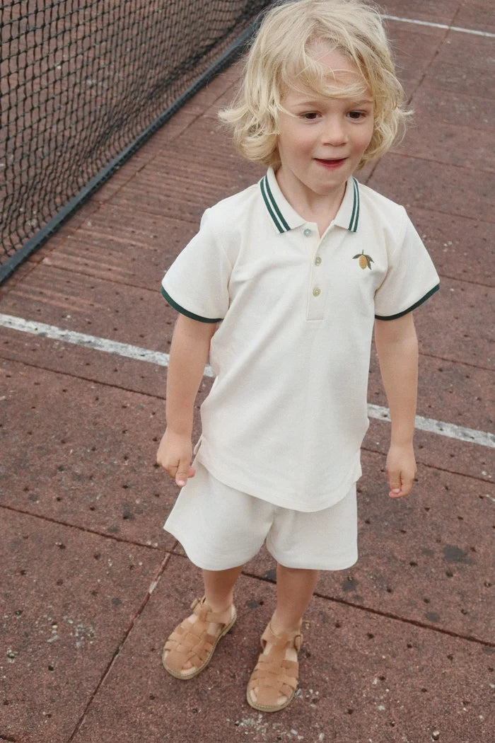 Florian Shorts in Antique White