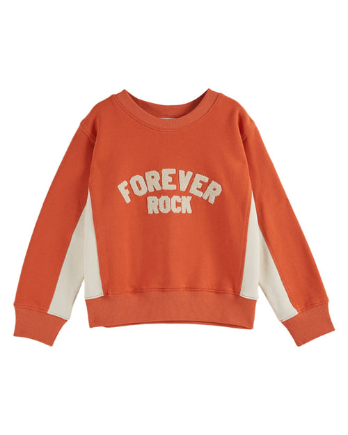 Forever Rock Sweatshirt in Canicule/Creme