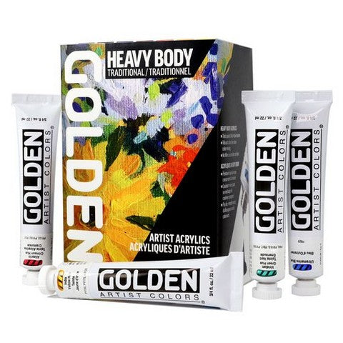 Golden Heavy Body Acrylic Sets • Traditional Set
