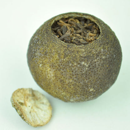 Gong Ting Ripe Pu-erh Tea Cured in King Orange | Yunnan Sourcing Tea Shop
