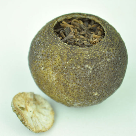 Gong Ting Ripe Pu-erh Tea Cured in King Orange | Yunnan Sourcing Tea Shop