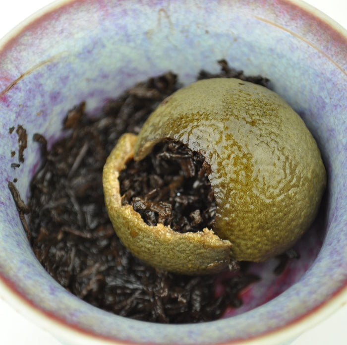Gong Ting Ripe Pu-erh Tea Cured in King Orange | Yunnan Sourcing Tea Shop