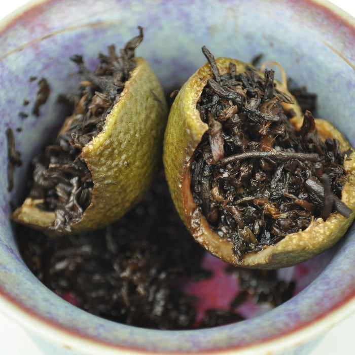 Gong Ting Ripe Pu-erh Tea Cured in King Orange | Yunnan Sourcing Tea Shop