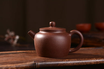 Hei Jin Gang Clay "DeZhong" Yixing Teapot * 140ml | Yunnan Sourcing Tea Shop