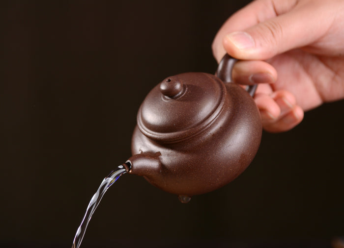 Hei Jin Gang Clay "Fang Gu" Yixing Teapot * 110ml | Yunnan Sourcing Tea Shop
