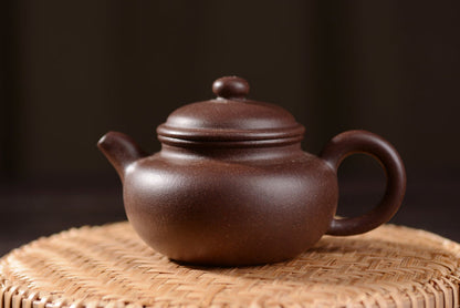 Hei Jin Gang Clay "Fang Gu" Yixing Teapot * 110ml | Yunnan Sourcing Tea Shop
