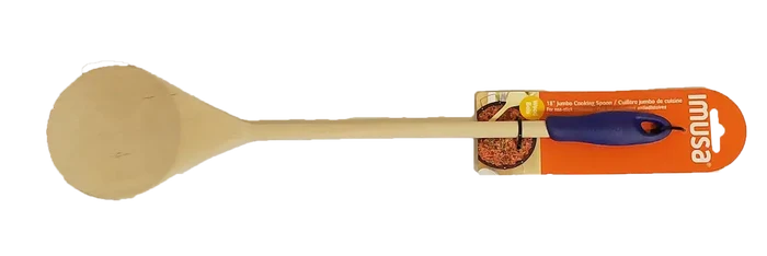 Wholesale Imusa Jumbo Spoon 18" Wooden Spoon w/ Nylon Handle - Mexmax INC