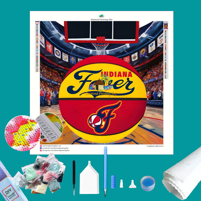 Indiana Fever WNBA Diamond Painting