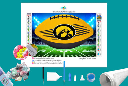 Iowa Hawkeyes Diamond Painting-Diamond Painting Hut
