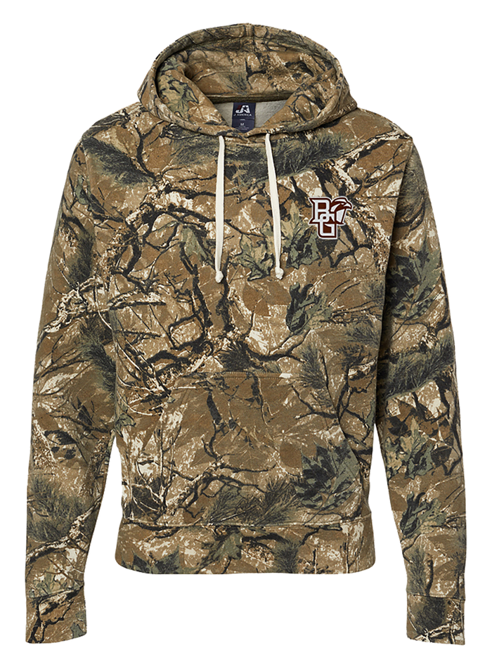 J America Peekaboo Tri Blend Hoodie Outdoor Camo