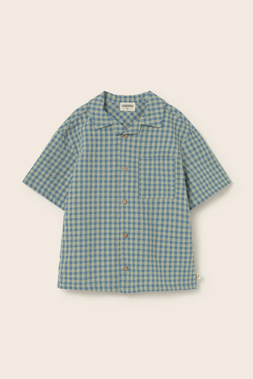 Jay Shirt Blue Gingham