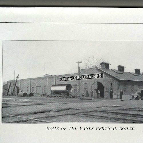 JOHN VANES BOILER WORKS Catalog Booklet 1910s