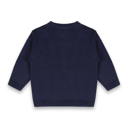 Jolly Truck Applique Sweater Knit Baby Pullover & Pant Set (Organic Cotton)
