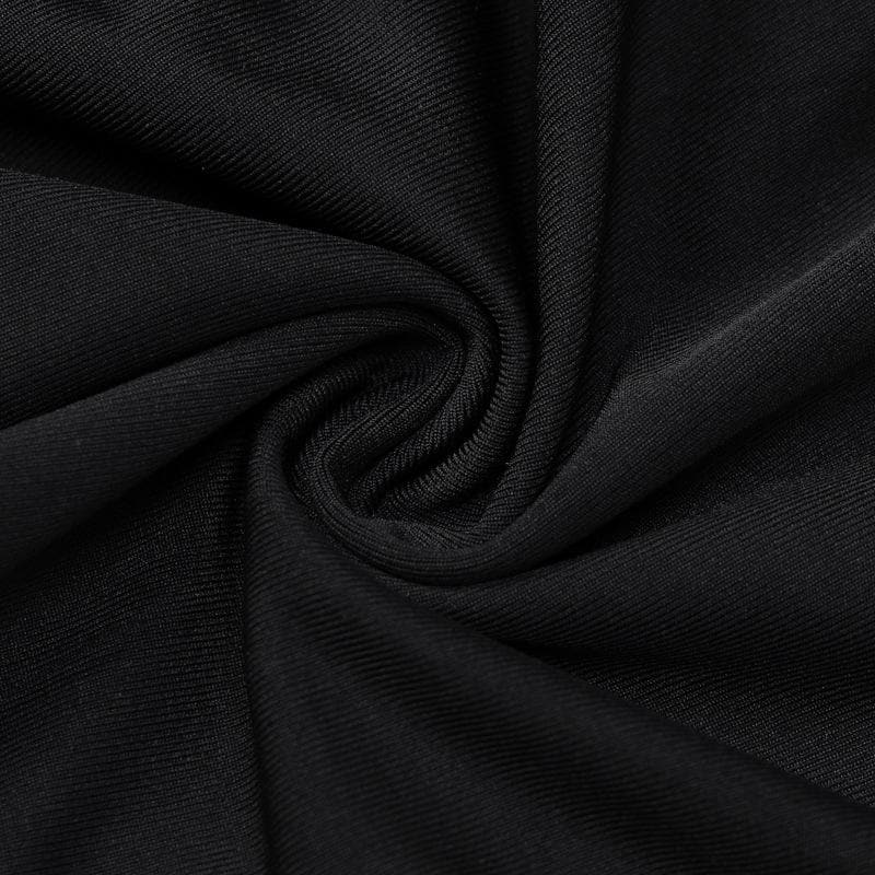 Hollow out ruffle solid knotted self tie irregular tube cut out mini dress