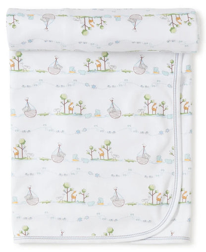 Kissy Noah's Ark Blanket