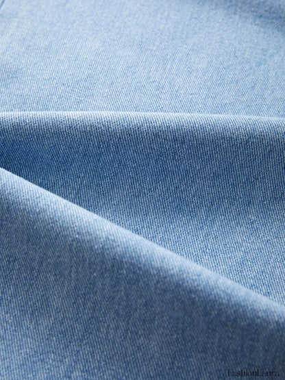 Light Wash Denim Boyfriend Jeans