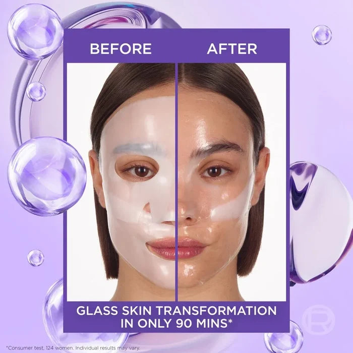 Loreal Paris Revitalift Glass Skin Hydrogel Glow Mask