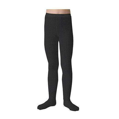 Collegien,Ribbed Tights, Pepper Grey,CouCou,Girl Shoes, Socks & Tights