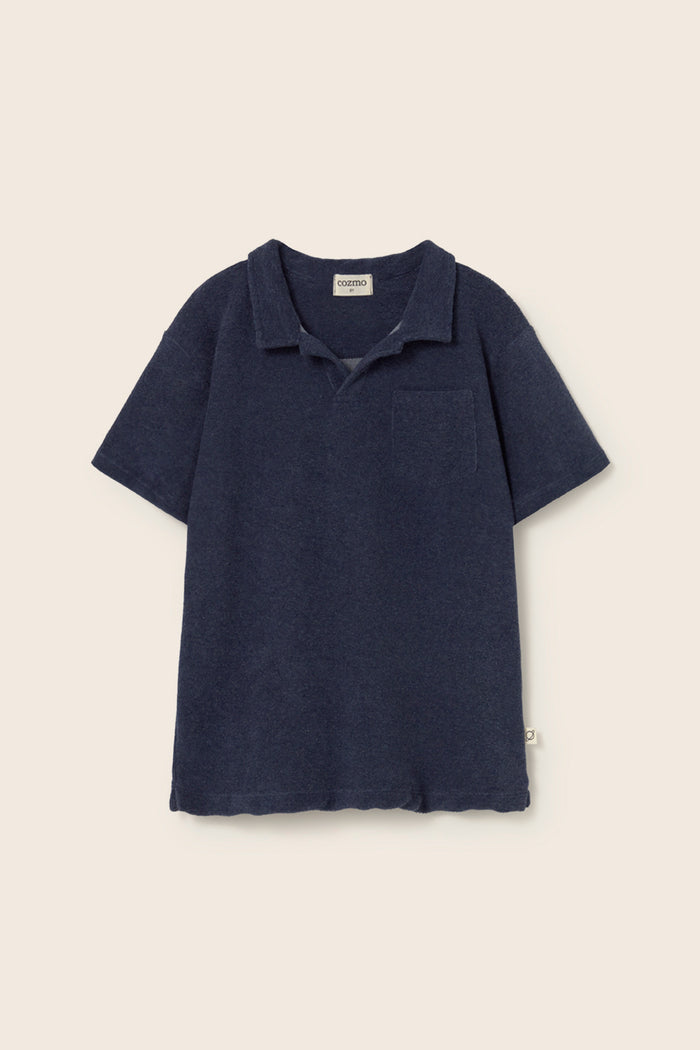 Mael Polo T-Shirt in Blue