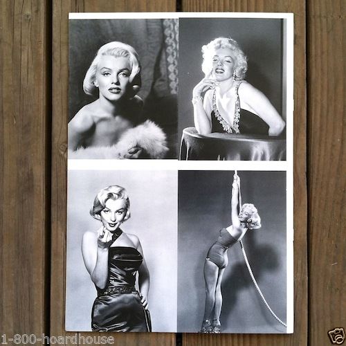 MARILYN MONROE POSTCARD Book 20 Classic Cards