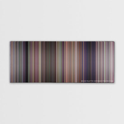 Meet the Fockers color palette canvas print: thousands of thin vertical stripes of color