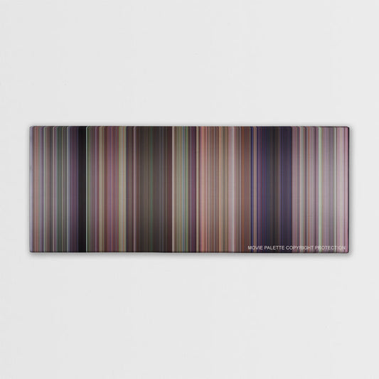 Meet the Fockers color palette canvas print: thousands of thin vertical stripes of color