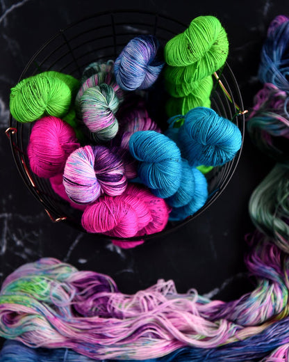 Destination Yarn fingering weight yarn Mermaid