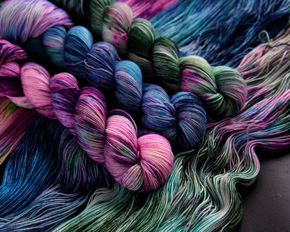 Destination Yarn fingering weight yarn Mermaid