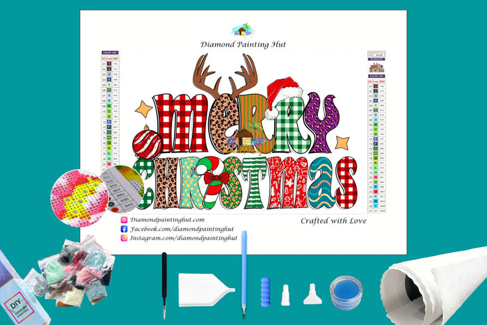 Merry Christmas Diamond Painting