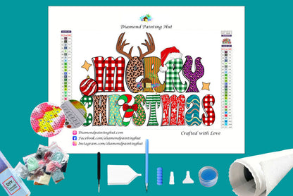 Merry Christmas Diamond Painting