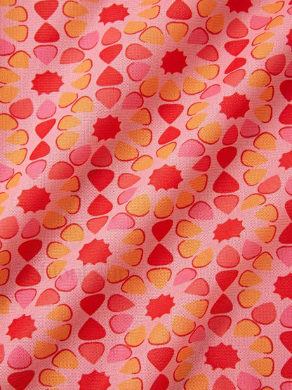Mesh Floral Mini Dress