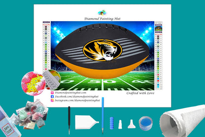 Missouri Tigers Diamond Painting-Diamond Painting Hut