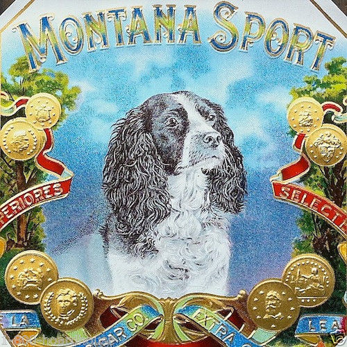 MONTANA SPORT Cigar Tobacco Label 1901