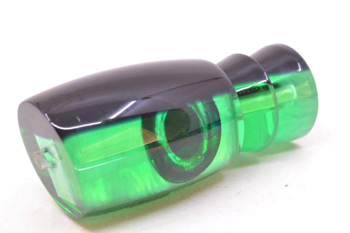 Moyes Lures Green MOP Black Back Taxi Eyes Boogeyman 12" 4oz