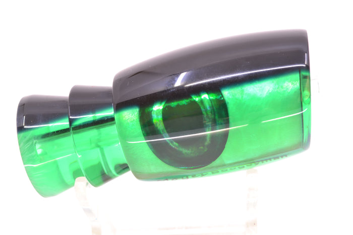 Moyes Lures Green MOP Black Back Taxi Eyes Boogeyman 12" 4oz