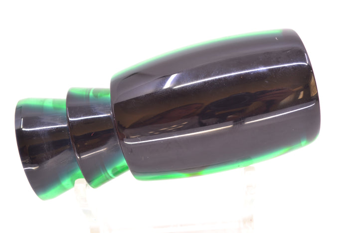 Moyes Lures Green MOP Black Back Taxi Eyes Boogeyman 12" 4oz