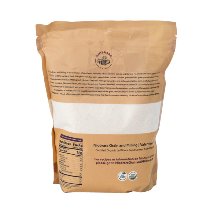 Organic Whole Wheat Flour Nutrition Facts