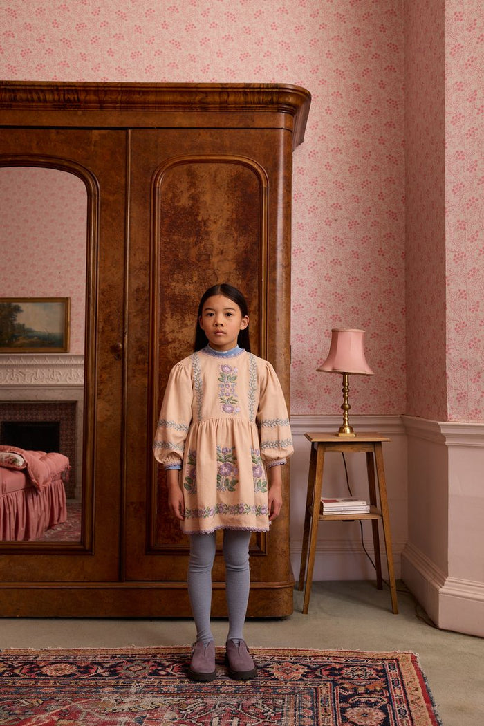 Penelope Dress in Dried Rose