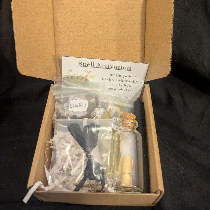Protection Spell Jar Kit- Artisan Made