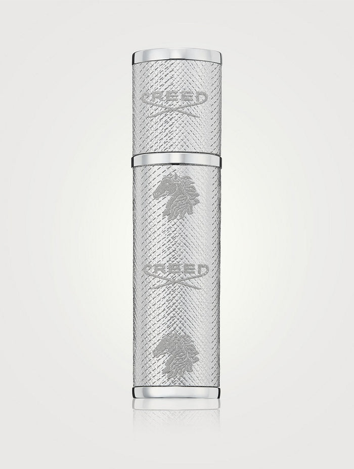 CREED Refillable Travel Perfume Atomizer - Silver NIB