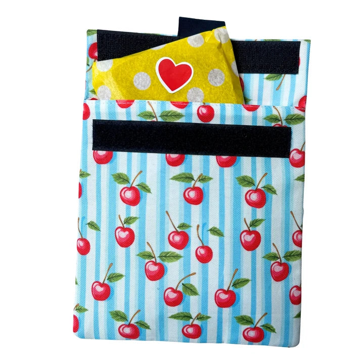 Reusable Sandwich Bags 2-Pack - Vichy & Cherries