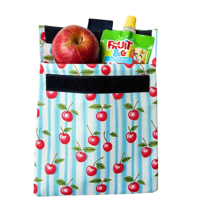 Reusable Sandwich Bags 2-Pack - Vichy & Cherries