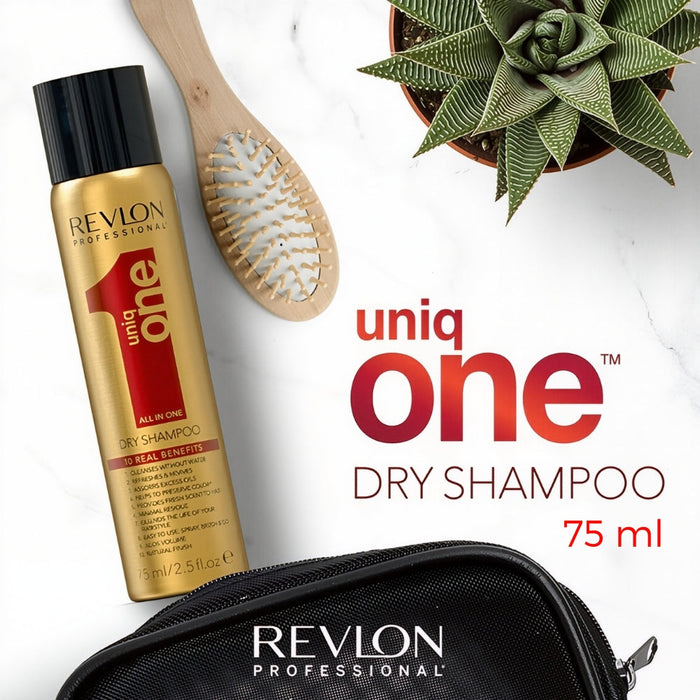 Revlon Professional UniqONE Dry Shampoo - "All-in-One" 10 Benefits Dry Shampoo - 300ml