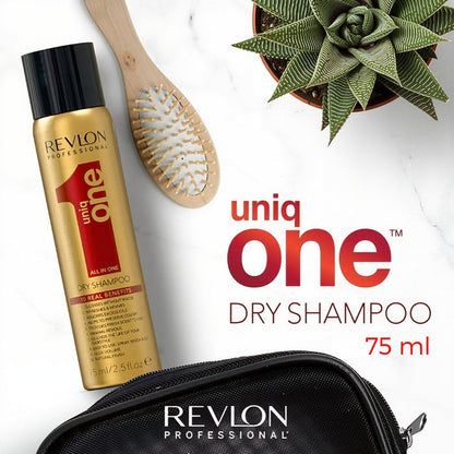 Revlon Professional UniqONE Dry Shampoo - "All-in-One" 10 Benefits Dry Shampoo - 300ml