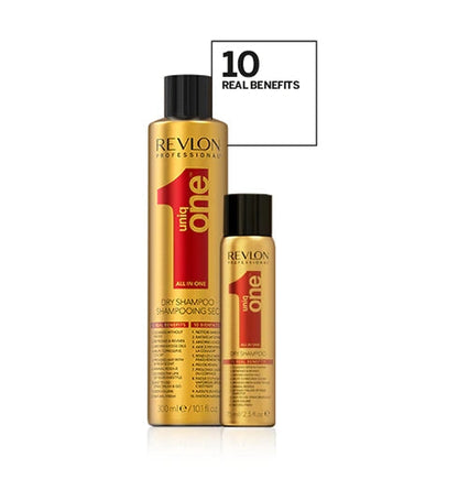 Revlon Professional UniqONE Dry Shampoo - "All-in-One" 10 Benefits Dry Shampoo - 300ml